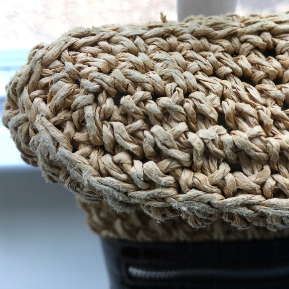 Brighton Alec Crochet Straw Handbag and Unbranded Straw Bag - Picture 6 of 10